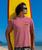 North Shore Big Wave - Paradise Red Dyed Short Sleeve Crewneck T-Shirt