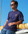 Land Of The Eagle - Indigo Short Sleeve Pima T-Shirt