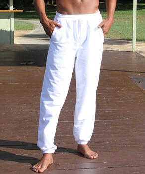White Canton Pants