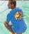 Oh Ship - Blue Hawaii Dyed Short Sleeve Crewneck T-Shirt