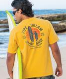 Pipe Dream Surf Shop - Pineapple Dyed Short Sleeve Crewneck T-Shirt