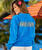 Makenna Ekahi - Blue Hawaii Dyed Long Sleeve Lightweight Pullover