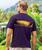 Tropical Blackberry Band - Blackberry Dyed Short Sleeve Crewneck T-Shirt