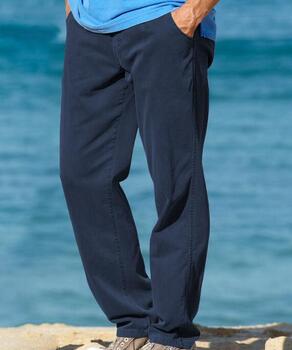Navy Twill Pants