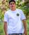 Peace Olive Tree - White Short Sleeve Crewneck T-Shirt