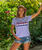 Swimming Honu - Lavender Dyed Short Sleeve Crewneck T-Shirt