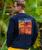 Sunset Bar - Navy Long Sleeve Crewneck T-Shirt