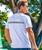 Humu Tapa - White Short Sleeve Pima T-Shirt