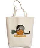 B. Kliban Catnapple - Natural Weekend Tote