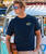 Humu Hawaii Diamond - Navy Short Sleeve Crewneck T-Shirt