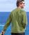 Honu Mano Legend - Hemp Dyed Long Sleeve Crewneck T-Shirt
