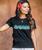 Tahia - Black Short Sleeve Crewneck T-Shirt