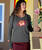 Hibiscus Graffiti - Gray Heather Long Sleeve Harmony Hooded T