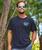 Surfing City - Indigo Short Sleeve Pima T-Shirt