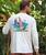 Painted Sail - White Long Sleeve Crewneck T-Shirt