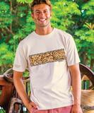 Ethnic Tapa Band - Coconut Dyed Short Sleeve Crewneck T-Shirt