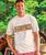 Ethnic Tapa Band - Coconut Dyed Short Sleeve Crewneck T-Shirt