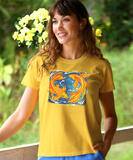 Koi Square - Honey Dyed Short Sleeve Crewneck T-Shirt