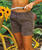 Root Beer Dyed Shoreline Twill Shorts
