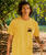 Discovery Channel Black Rhino Endangered - Pineapple Dyed Short Sleeve Crewneck T-Shirt