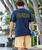 Maire - Navy Short Sleeve Crewneck T-Shirt