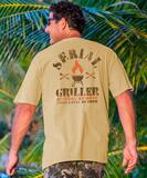 Serial Griller - Beer Dyed Short Sleeve Crewneck T-Shirt