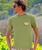 Volkswagen Tikis Grill & Bar Surf Van - Hemp Dyed Short Sleeve Crewneck T-Shirt
