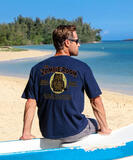 Zombie Room - Navy Short Sleeve Crewneck T-Shirt