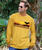 Tribal Whale Band - Honey Dyed Long Sleeve Crewneck T-Shirt