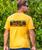Linear Retro Surf - Honey Dyed Short Sleeve Crewneck T-Shirt