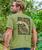 Gecko Mosaic - Hemp Dyed Short Sleeve Crewneck T-Shirt