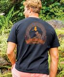 Hawaii Volcano Tours - Black Short Sleeve Crewneck T-Shirt