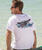 Deco Whale Tail - White Short Sleeve Crewneck T-Shirt