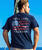 Reel Cool Grandpa - Navy Short Sleeve Crewneck T-Shirt