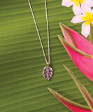 Wyland&reg; Monstera Leaf - Necklace