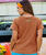 Bird Of Paradise - Cinnamon Dyed Short Sleeve Scoop Neck T-Shirt