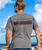Retro Sunset Stripes - Crater Dyed&reg; Short Sleeve Crewneck T-Shirt