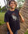 B. Kliban Pirate Cat - Black Short Sleeve Crewneck T-Shirt