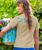 Honu Wave - Kona Coffee Dyed Short Sleeve Scoop Neck T-Shirt
