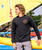 Golden Dragon - Black Long Sleeve Crewneck T-Shirt