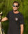 Sharka™ Surfboards - Black Short Sleeve Crewneck T-Shirt