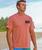 Woodcut Diamond Head - Chile Dyed Short Sleeve Crewneck T-Shirt