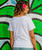 Turtle Seascape - White Short Sleeve Scoop Neck T-Shirt
