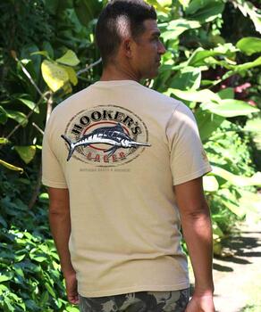 Hooker's Lager - Beer Dyed Short Sleeve Crewneck T-Shirt