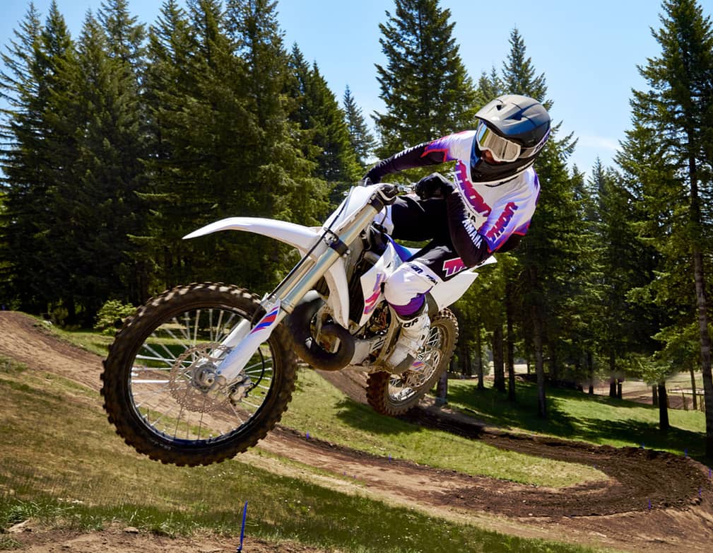 Action image of 2024 YZ250
