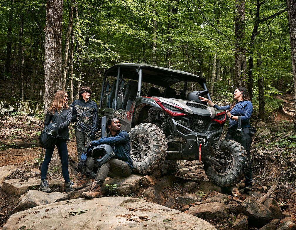 Action image of 2024 WOLVERINE® RMAX4™ 1000 SE