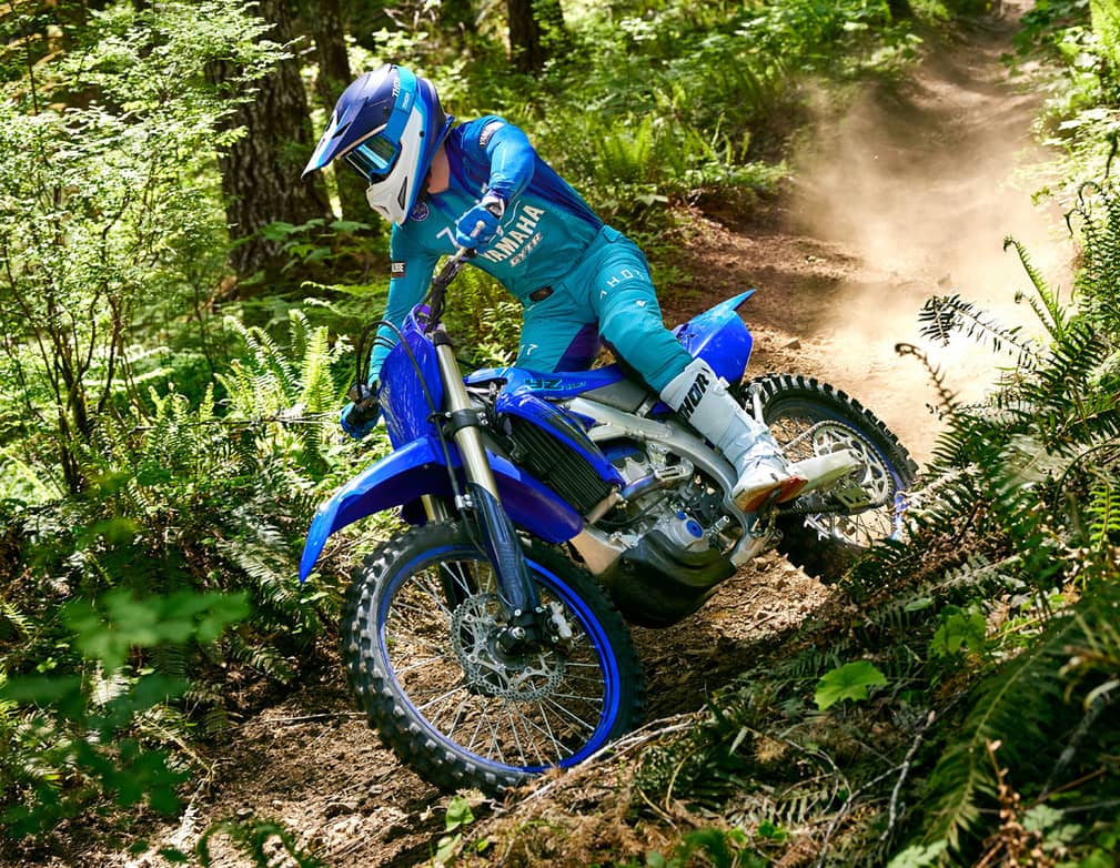Action image of 2024 YZ250FX