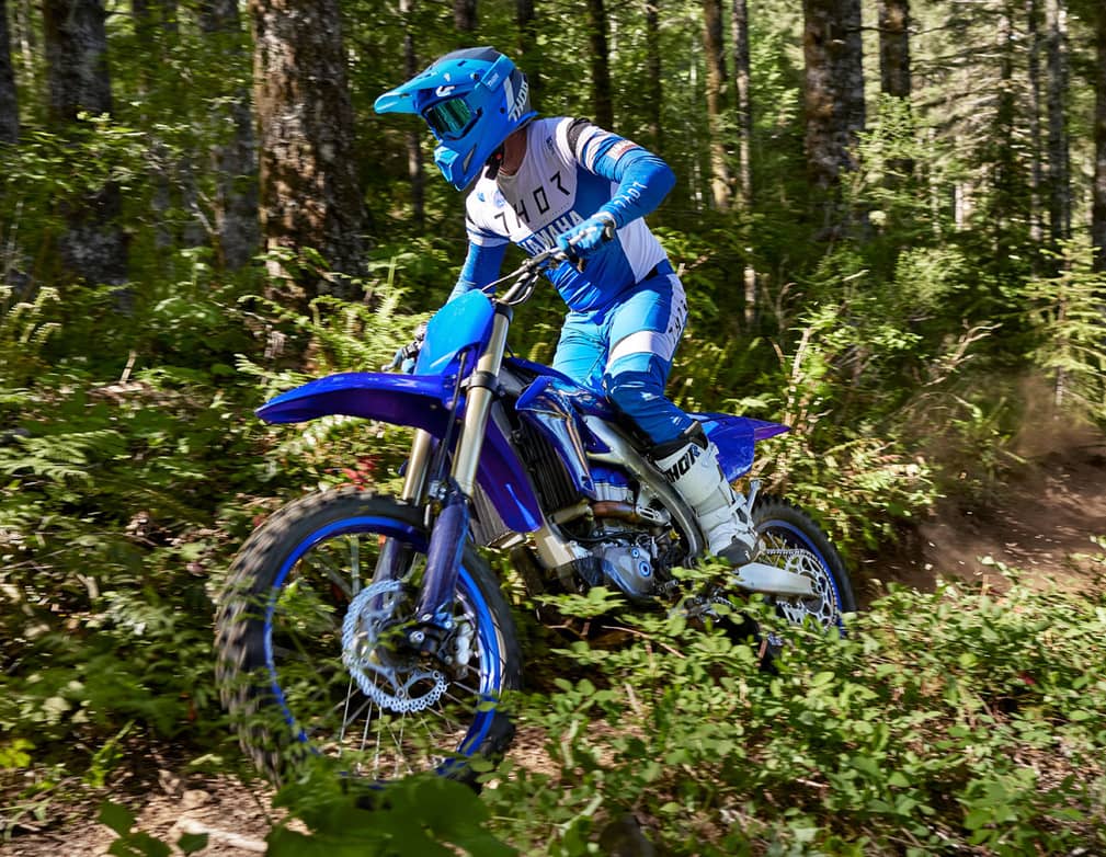 Action image of 2024 YZ450FX