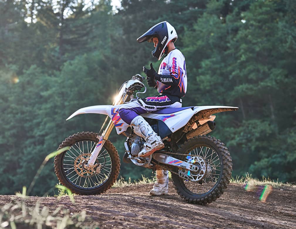 Action image of 2024 YZ125