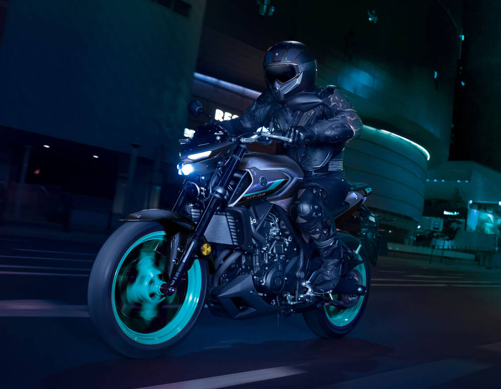 Action image of MT-03 2024